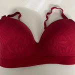 Soma Red  Embliss Wireless Bra 34DD Photo 0