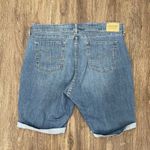 Levi's Size 34 18 Shorts Classic Fit Bermuda High Rise Jean Cuffed Denim Stretch Photo 4