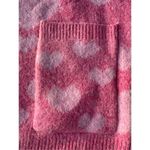 BiBi Cozy Oversized Pink Heart Cardigan Photo 7