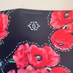 Nanette Lepore  Athena Navy Rose Flower Large‎ Shopper Shoulder Bag Tote NEW $128 Photo 3