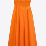 ZARA Orange Dress Photo 0