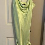 EXPRESS Light Green Slip Dress Photo 0