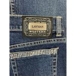 LawMan Vintage  Western World‎ Class Denim Jeans Size 7 Photo 4