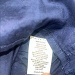 Trina Turk Trina Turk Alana Sleeveless Tiered Midi Embroidered Floral Dress Navy Blue 12 Photo 8