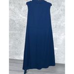 DKNY  Soft Everyday Asymmeteric Hem Stretch Knit Sleeveless V Neck Dress 22W NWT Photo 5