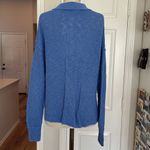 Sundance cotton relaxed polo pullover sweater Blue Size M Photo 10