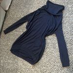 COS  100% Merino Wool Navy Cowl Neck Oversized Sweater Size Medium Photo 0