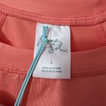 Kona Sol NWT  Women's Solid Crop Long Sleeve SPF 50+ Large Peach/Pink Photo 2