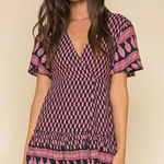 Raga Anthropologie  Avah Wrap Mini Dress XS Photo 0