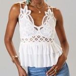 Francesca's Lace Tank Photo 0