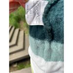 Patagonia Wool Tri-Color Pom Pom Beanie Green Hat One Size Photo 5