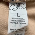 Ellie Moonlight Black Dot High Rise Leggings Tan Black Large Athleisure Yoga Photo 8