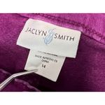 Jaclyn Smith  Mid Rise Tapered Legs Purple Jeans 14 Colored Ankle‎ Casual 90s Photo 5