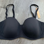 SKIMS  Fits Everybody Strapless Bra Black 38DD NWT Photo 0