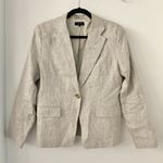 Quince  Women's 100% European Linen Structured Blazer in Flax Size M NWOT Photo 3