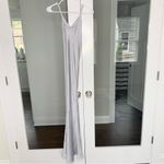 Show Me Your Mumu  Tuscany Maxi Dress Silver Luxe Satin Photo 1