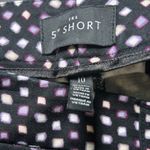 White House | Black Market WHBM The 5" Short Black Print Casual Everyday Shorts Size 10 High Rise Photo 6