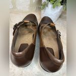 Earth Origins  by Earth brown leather “Regina” Low Pump Loafer Heels Sz 11 Photo 2