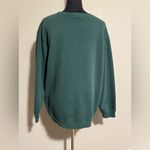 EUC Social Scene Green Daisy Embroidered Crewneck Sweater size XL Photo 4