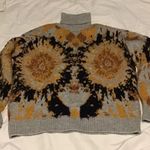 ZARA Men's Gray and Brown Turtleneck Sweater Photo 0