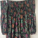 Likely  Manning Smocked Floral Off-the-shoulder Mini Sun Dress Photo 8