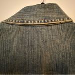 Harold’s Denim Blue Jean Button Up Jacket Women’s Size Medium Photo 10