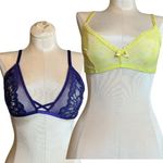 Women’s savage X fenty Lace and Mesh Bralette Set Photo 1