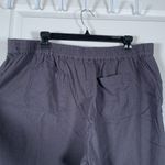 Caslon  Blue Pull On Pants Linen Blend Size 1X EUC #DS-1712 Photo 4