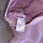 EXPRESS  Tweed Cropped Short Sleeve Blazer in Souvenir Pink Photo 13