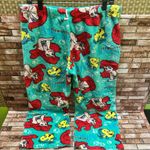 Disney Ariel and Flounder Women’s Pajama Pants - Red and Blue Photo 6
