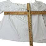 Ramy Brook Quinn Embroidered Off-Shoulder White Cotton Top Size M NWT Boho Photo 6