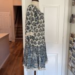 Miss June bohemian mirror detail block print mini dress Blue Size M Photo 10