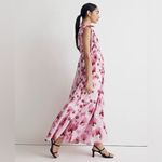 Banjanan Cosmos Maxi Dress, Floral Mix Cotton Voile New w/Tag Size XL Photo 7