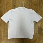 appleseed's  silk mock neck ribbed sweater size XL Photo 3