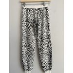 Chaser Women's XS Leopard Cozy Knit Drawstring Joggers Sweatpants Lounge Cozy Photo 5