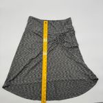 The North Face  Womens Skirt Small Gray Marled Athleisure Drawstring Ruched Photo 4