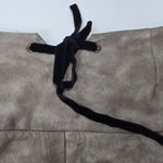 Zemeta Attic Box Tie Micro Skirt in Taupe Tan Size XS Photo 9