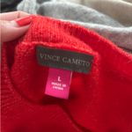 Vince Camuto Vince Camaro Sweater Red  Photo 1