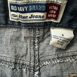 Old Navy Vintage 2000s Ultra Low Rise Denim Micro Mini Skirt Y2K Grunge Size 6 Photo 1