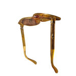 Dior Christian  Vintage Oversized Sunglasses | Gold Frames, Brown Lenses Photo 2