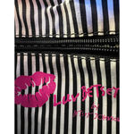 Betsey Johnson Crossbody Purse Pink Animal Print Zip Close Pockets Luv Betsey Photo 5