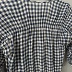 Veronica Beard  Campbell Gingham Navy/White Ruched Mini Dress Size 2 Photo 8