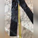 J.Crew NWOT  Collection Black 100% Leather Stretch Legging Sz 000 seam separated Photo 6