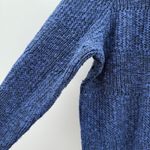 L.L. Bean Knit Pullover Sweater Women’s Size XL Navy Blue Long Sleeve‎ Crew Neck Photo 4