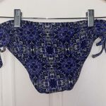 Athleta Blue Baja Paisley Swimsuit Bottoms Photo 2