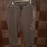 Calvin Klein Capri foil spell out logo joggers Photo 1