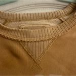 American Eagle  Funday Graphic Happiest Here Smiley Tan Sweatshirt - size XL Photo 5