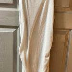 Tight Ruched Dress White Photo 1