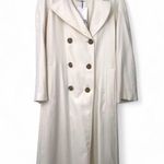 ZARA NWT | S | Flowy Trench Coat Oversized Minimalist Modern Jacket Ivory Women Photo 1