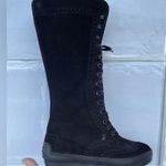 Tod's Gomminos combat moto style mid calf boots 6.5 Black Photo 6